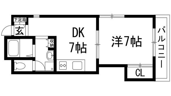 エンジェル坂下の物件間取画像